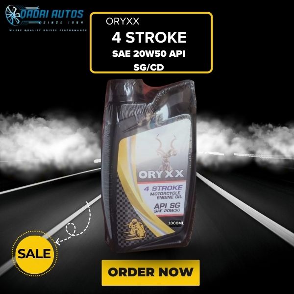 ORYXX SAE 20W/50 API SG/CD – 1000 ml Engine Oil