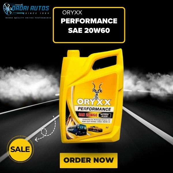 ORYXX Performance SAE 20W60 – High Viscosity Engine Oil -5L