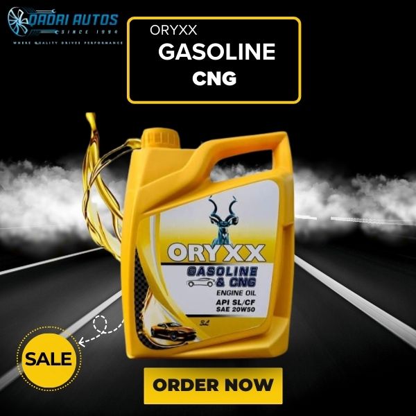 ORYXX Gasoline CNG Engine Oil – Dual Fuel Protection / Semi Synthetic